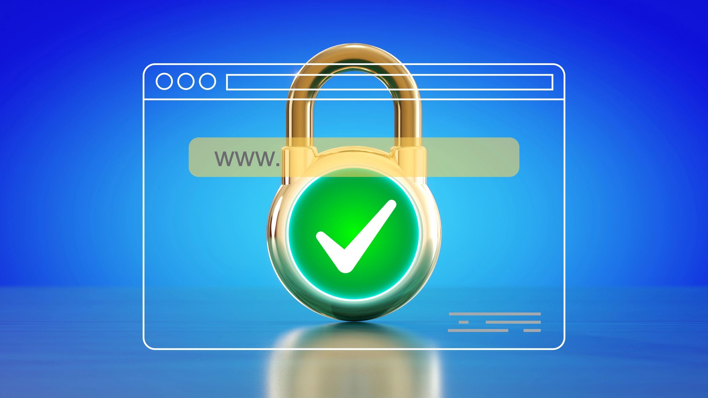 Security insights on dashboard